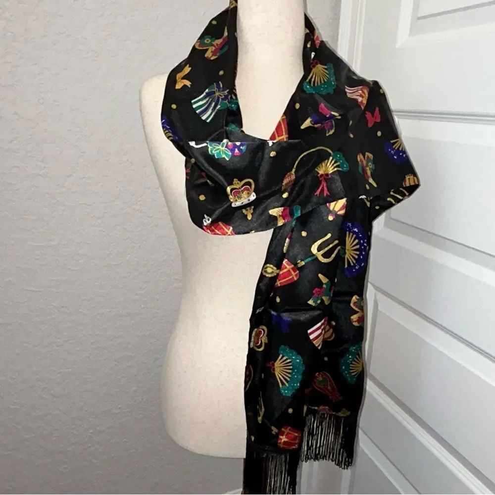 Diane Von Furstenberg The Color Authority Fringe Holiday Scarf